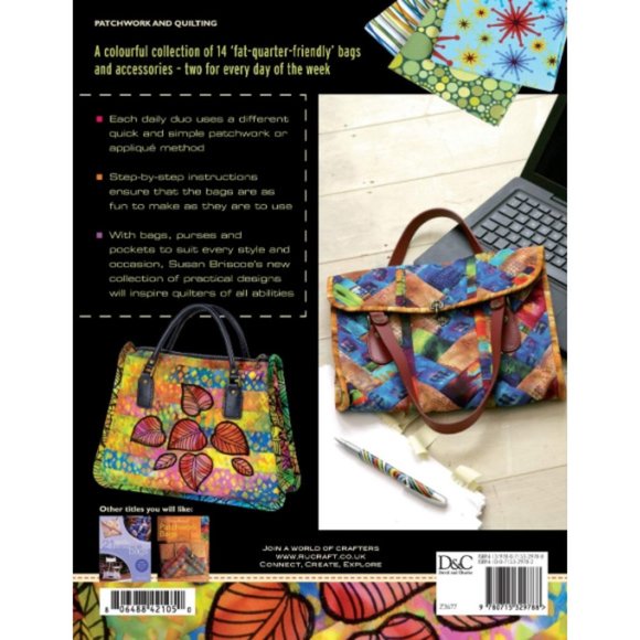 Fabulous Fat Quarter Bags - by Susan Briscoe - Picture 2 of 4
